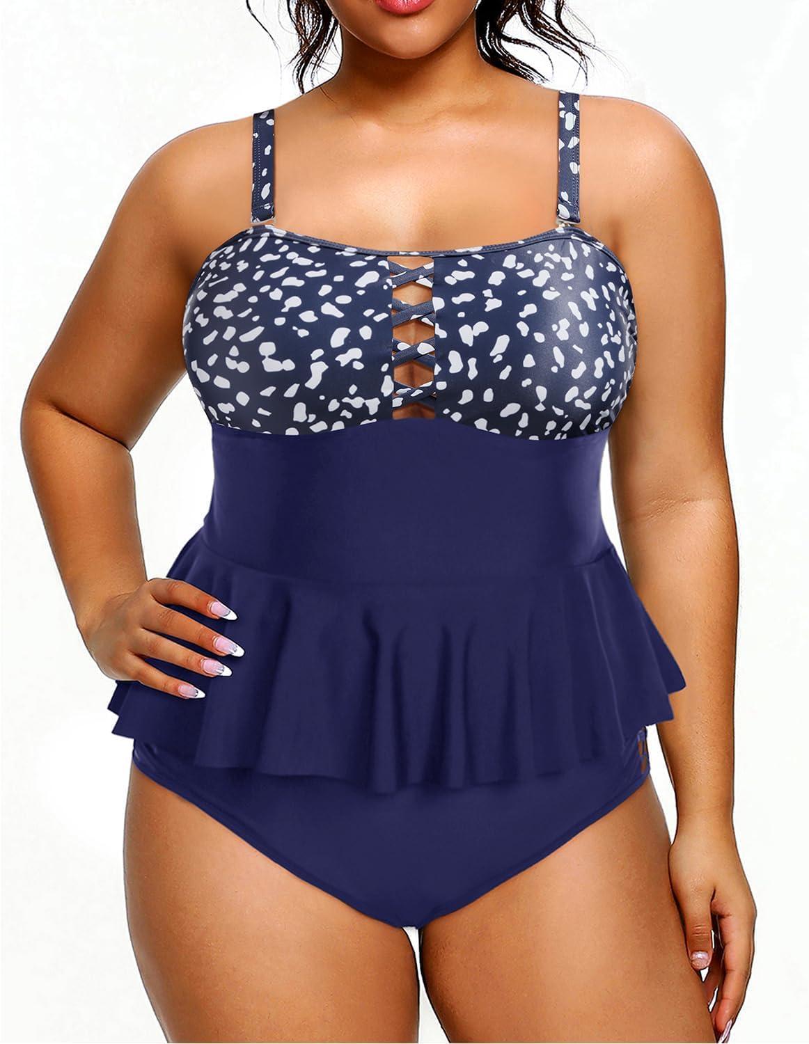 why We Love Yonique's Plus Size Tummy Control Tankinis