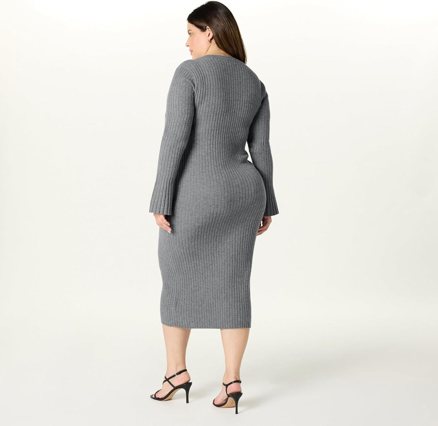 Why We're Loving The Drop's Fernanda Bell Sleeve Sweater Dress