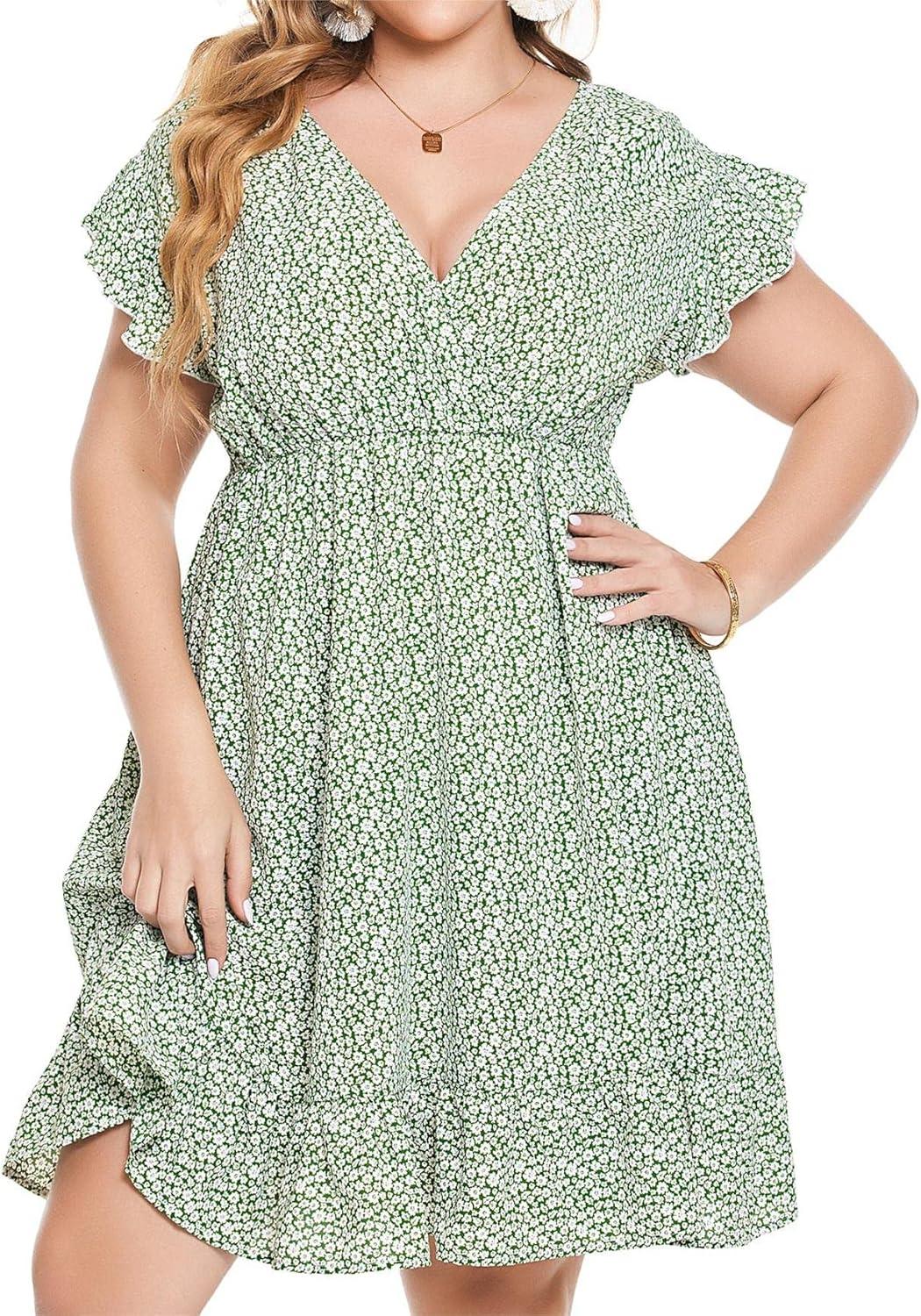 Why We Love the IN'VOLAND Plus size Boho Summer⁤ Dress