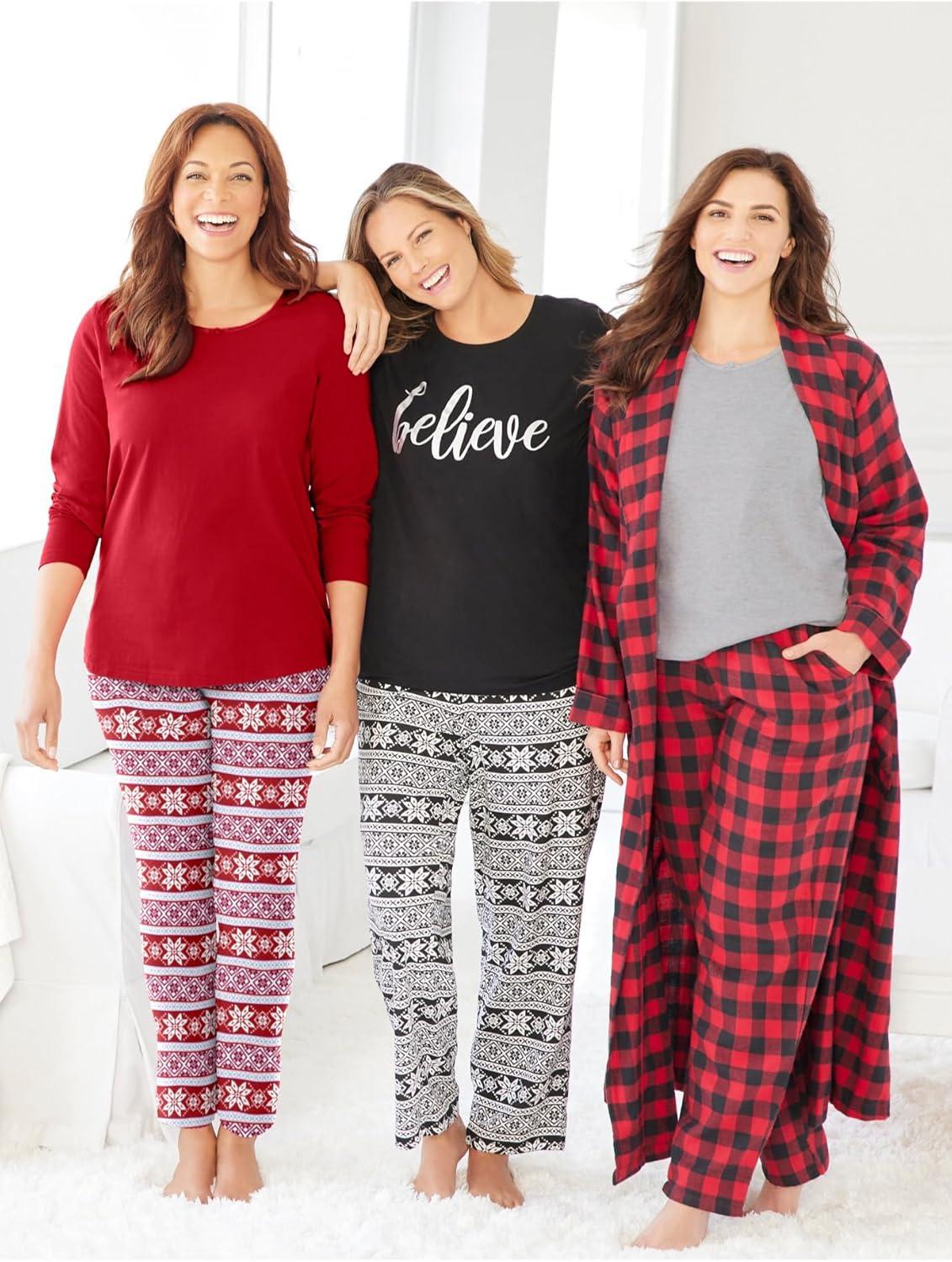 Our Cozy Take on the Dreams & Co. Plus Size ​Long​ Flannel⁢ Robe