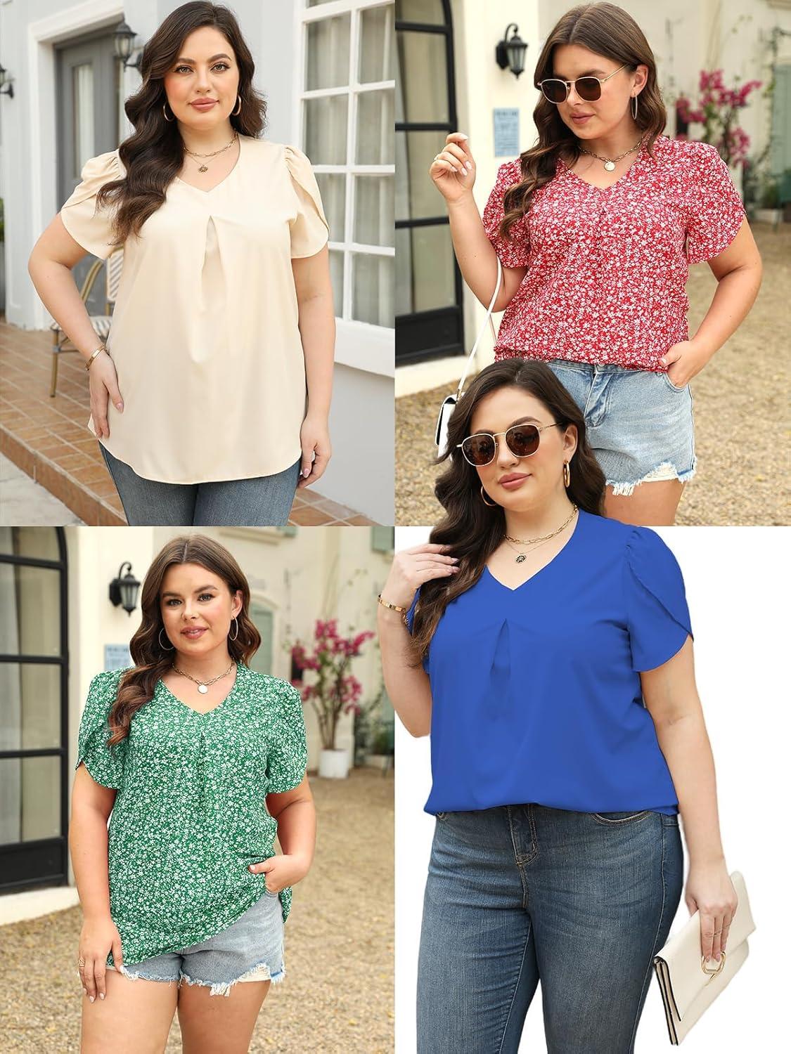 Why We're Loving the ROSRISS Plus-Size ⁣Summer Tops this Season
