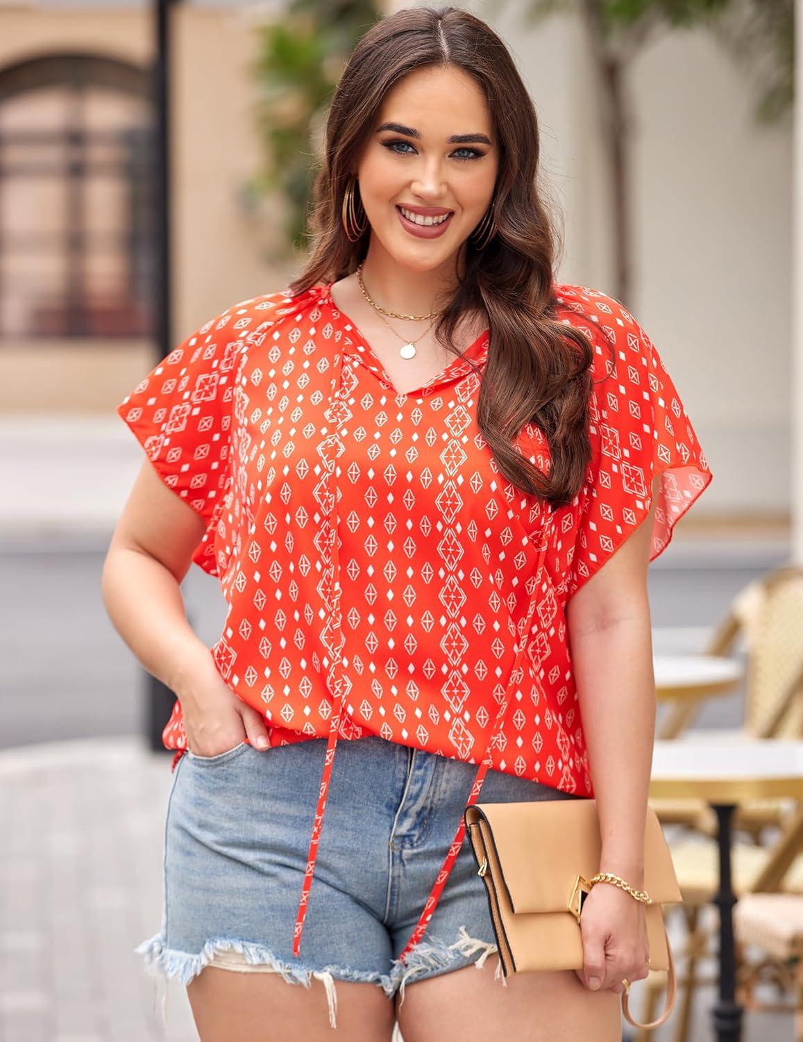 Our Honest Take on IN'VOLAND Plus Size Leopard⁢ Print Tops