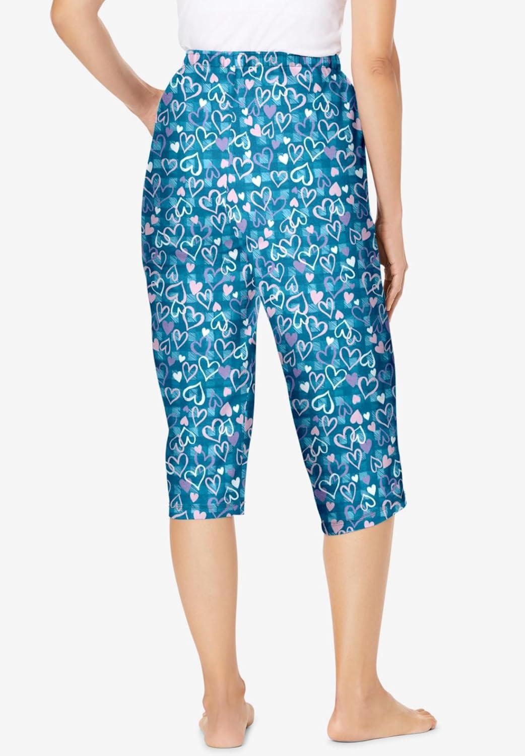 Our Cozy Take on Dreams & Co. Plus Size Knit Sleep Capri