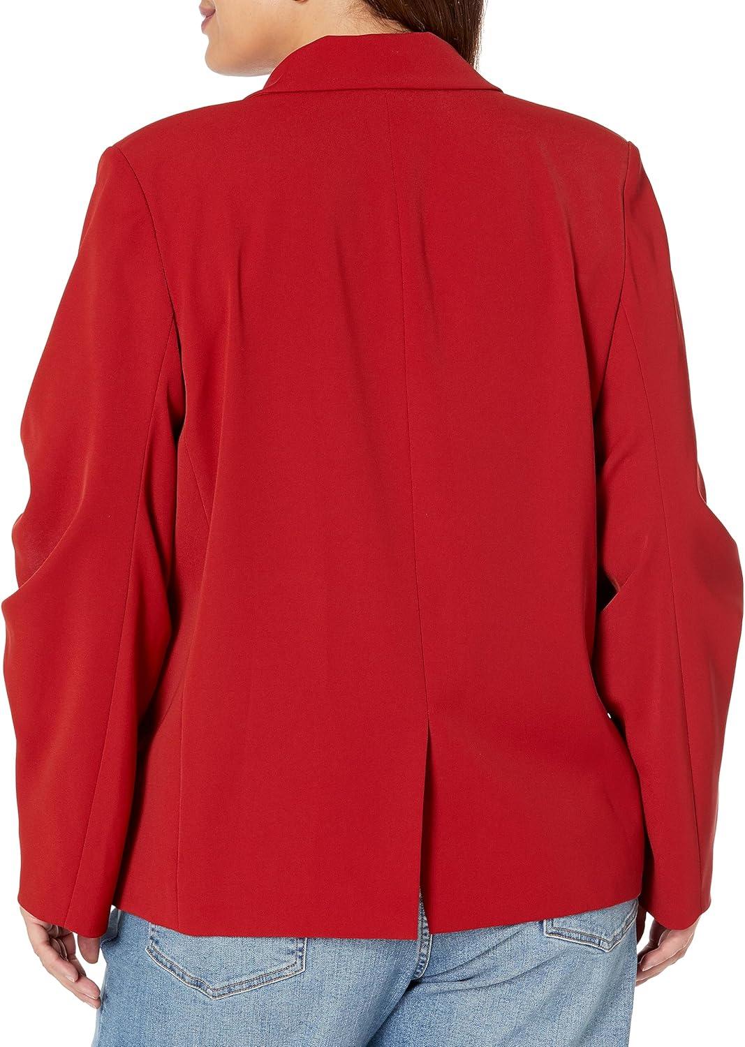 Why We're loving The⁤ Drop's Flame Scarlet Ruched Sleeve Blazer