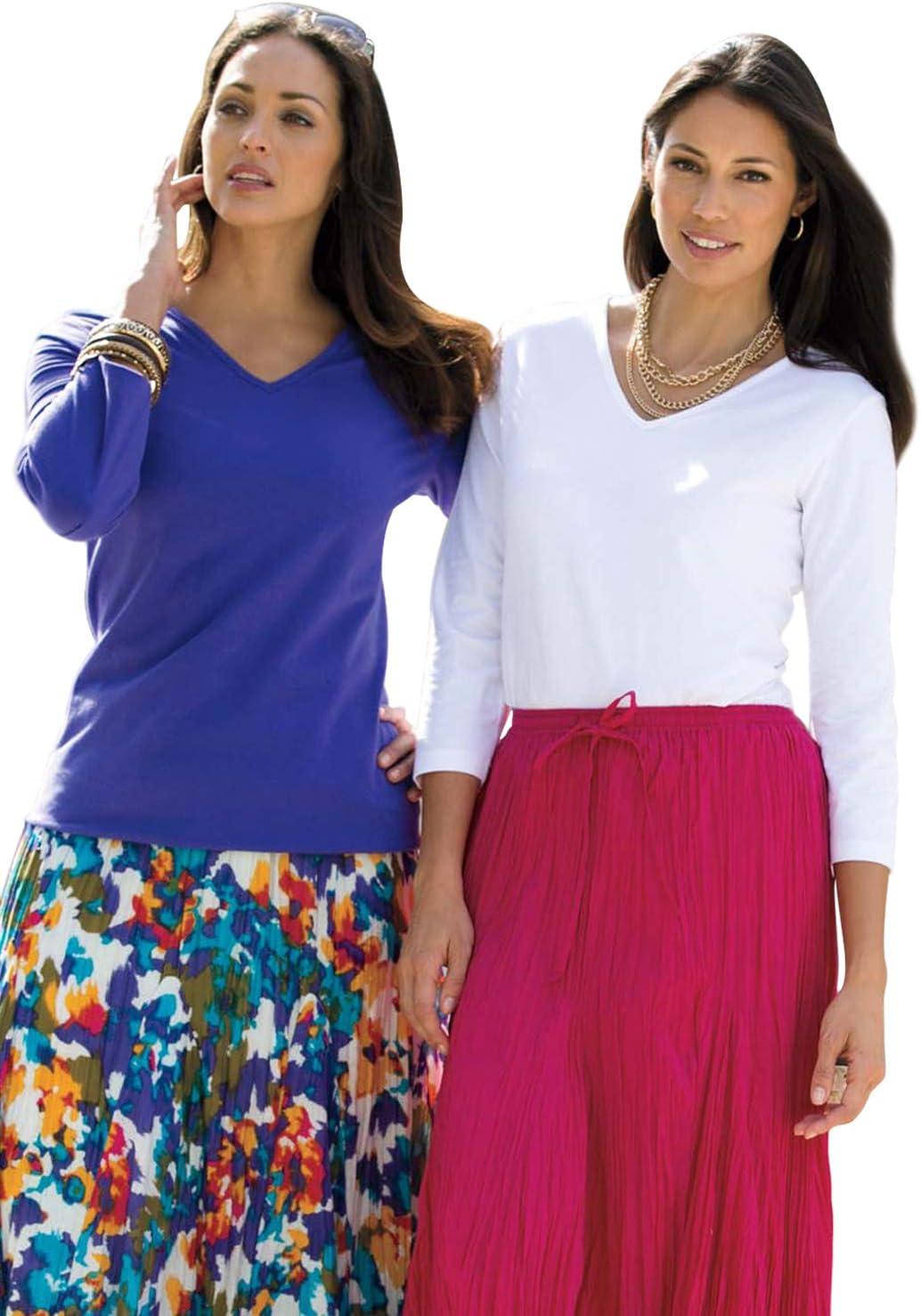 Our Take on the Jessica London plus Size V-Neck ​Tee: Comfort & ⁤Fit Reviewed