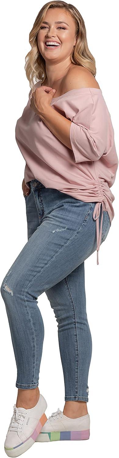 Our Take on Standards &‍ Practices ‍Plus Size Boyfriend Jeans