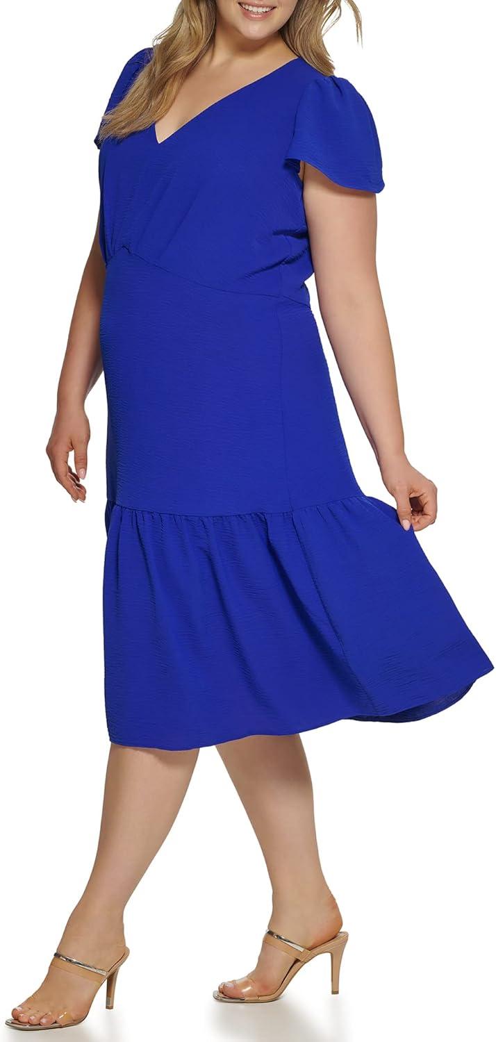 Our Take on the DKNY Soft Everyday Tiered Dress: stylish & Comfortable