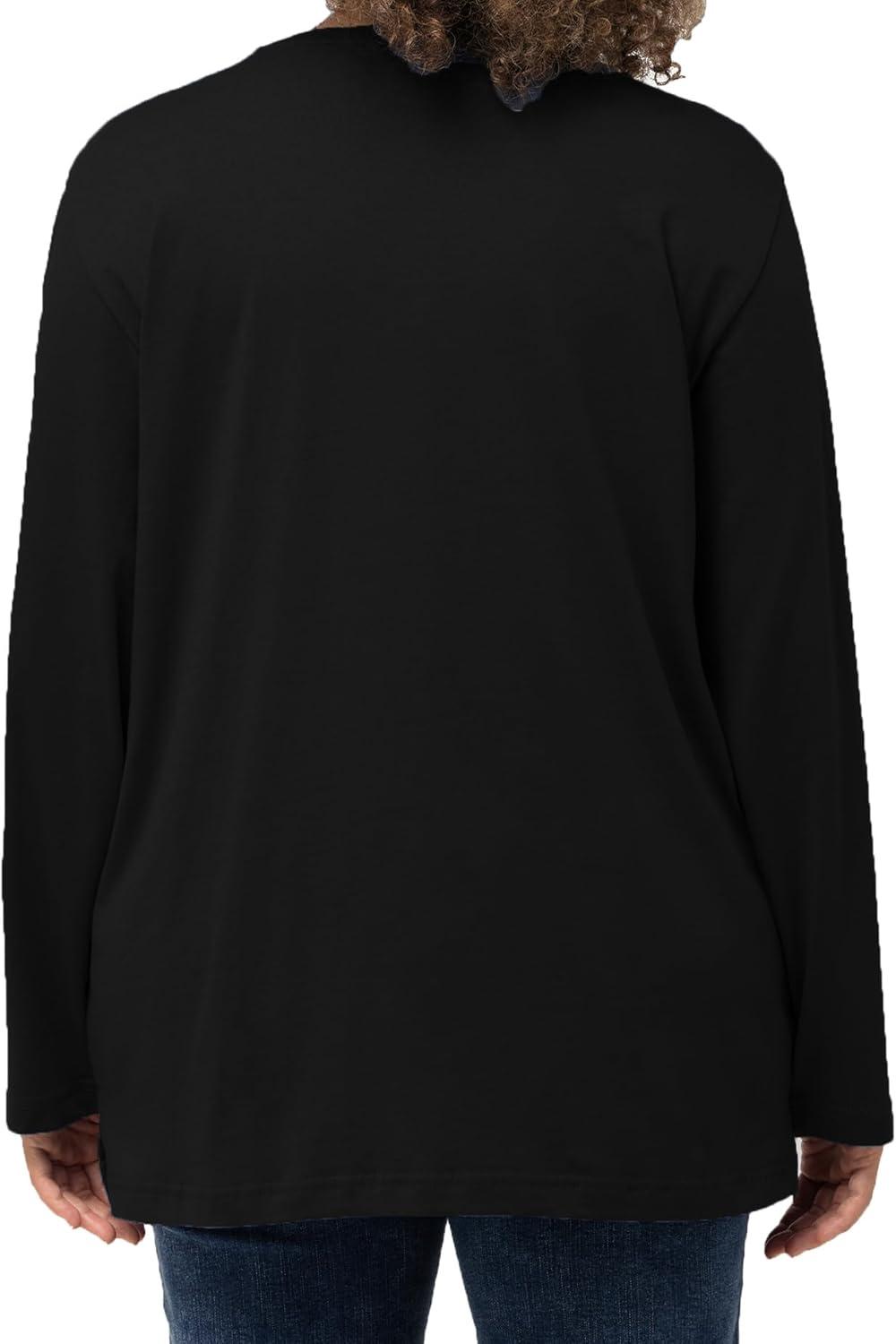 Our Take⁤ on the Plus Size V Neck ‍Long Sleeve Tee: Stylish & Comfy