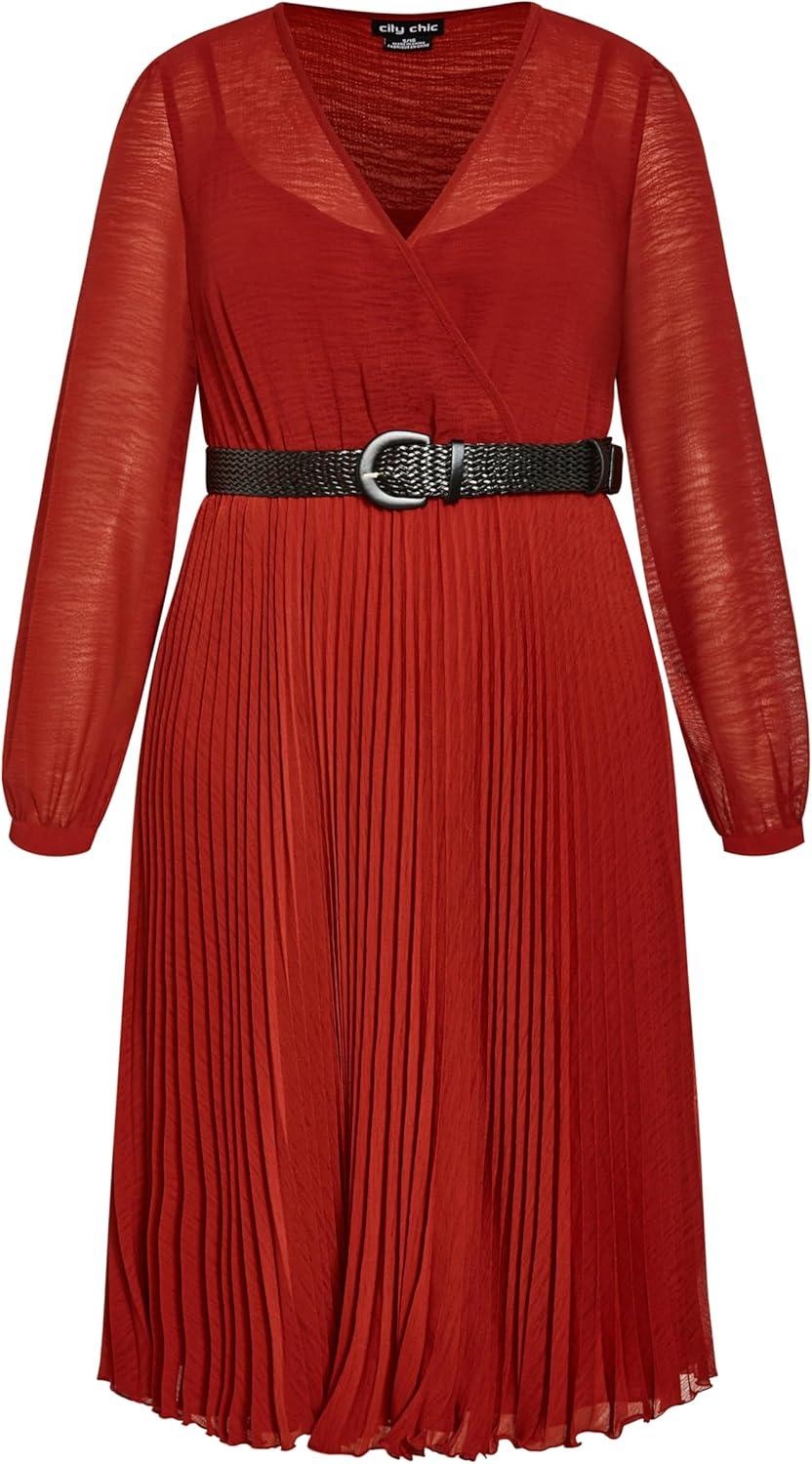 Our Take on City Chic's Precious ⁣Pleat Dress: Elegant ⁤Meets Effortless