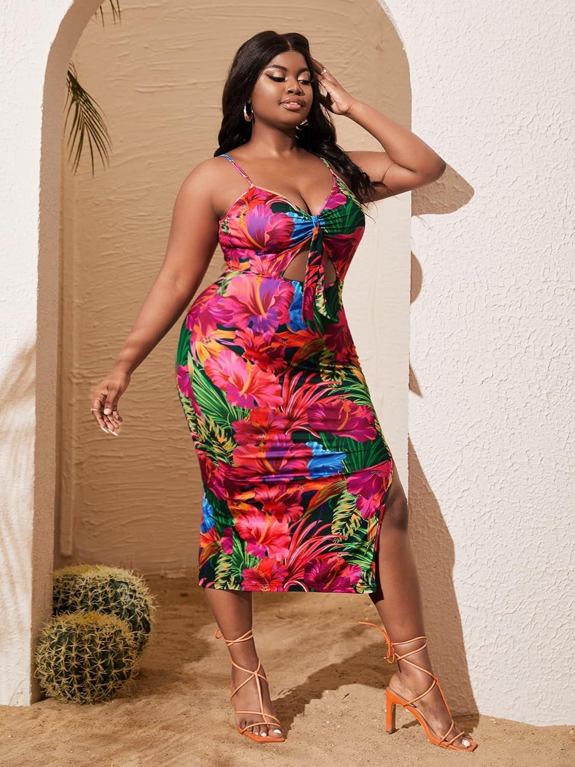Our Take⁣ on ⁤the MakeMeChic ⁢Plus Size Boho Midi Dress: Style &‍ Fit Reviewed