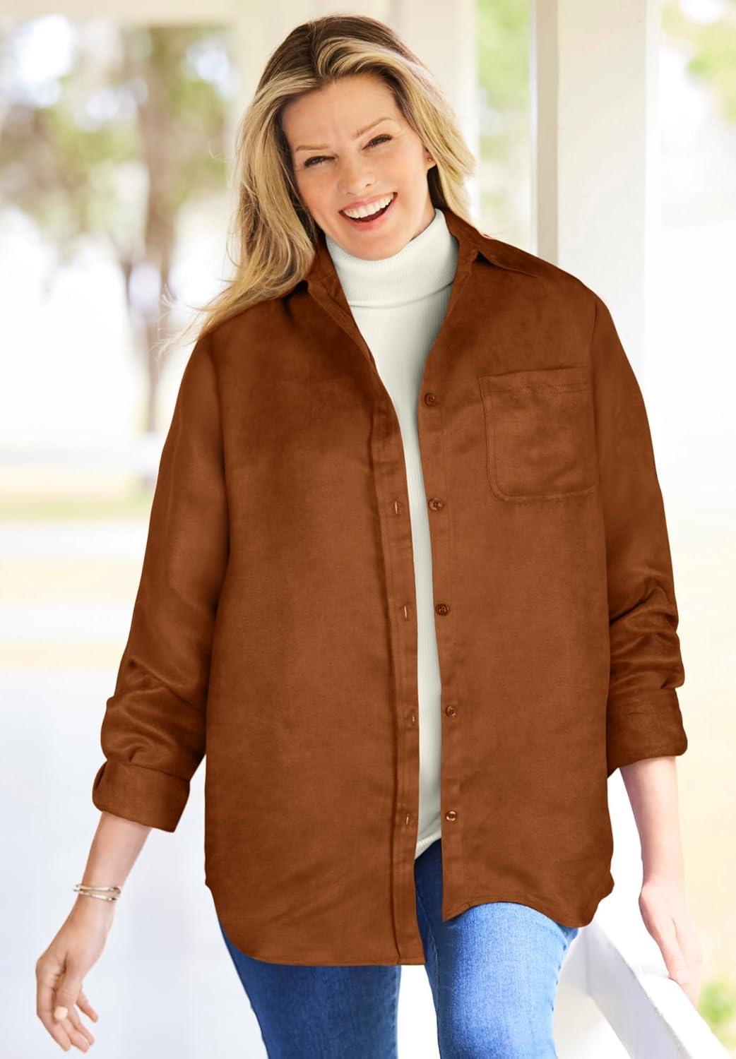 Finding Comfort and Style: Our Take on Woman Within's Plus Size Turtleneck