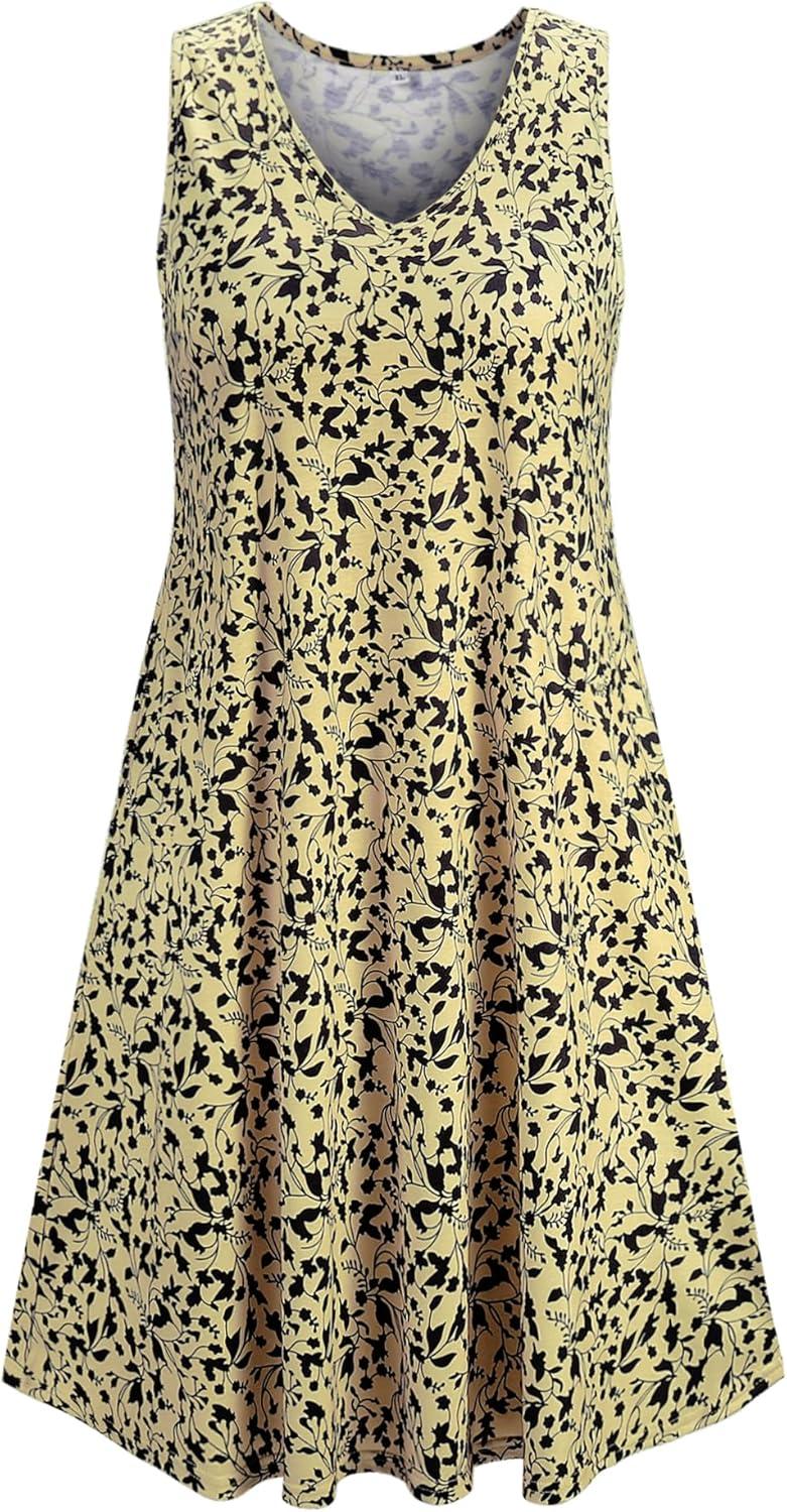 Why We Love Ivicoer's Plus​ Size Floral Summer Beach dress