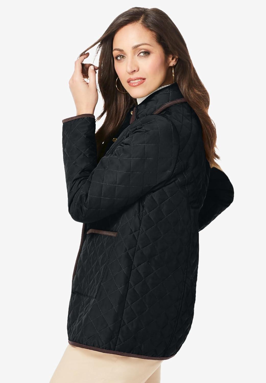 Finding Comfort and Style: Our Take on Jessica London's ⁣Quilted Coat