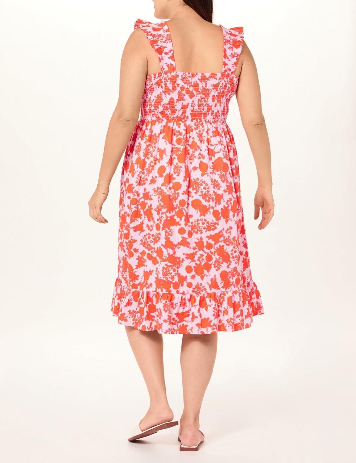 Our Take​ on The Drop's Kimi Ruffled Shoulder Midi Dress