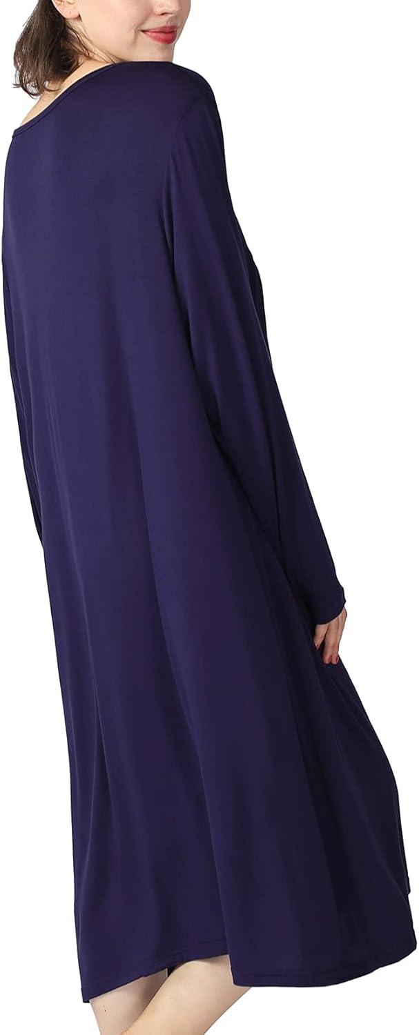 Our Honest take on Lu's⁣ Chic Plus Size Long Sleeve Nightgown