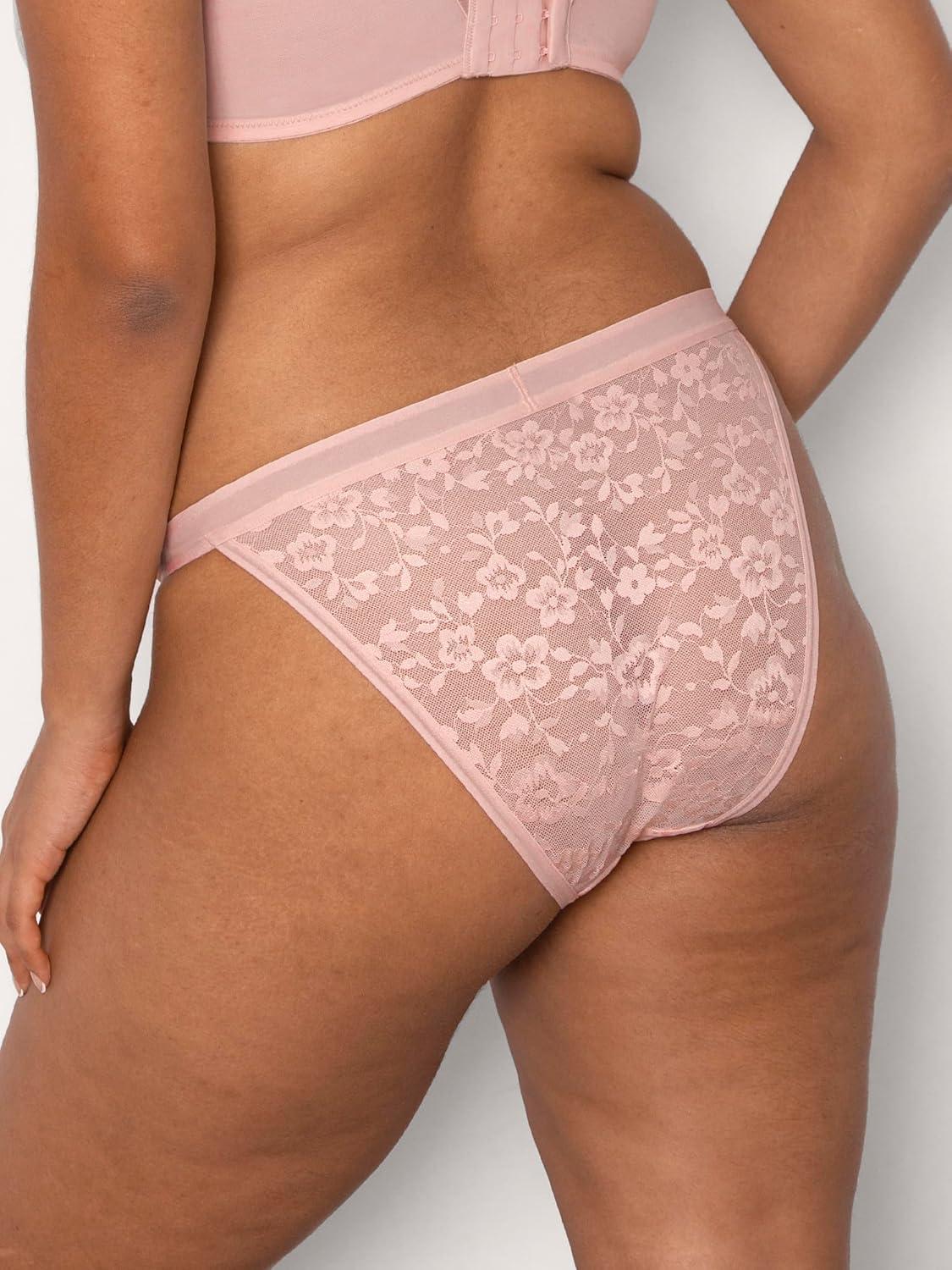 Finding Our Perfect Fit: Curvy Couture's Sheer Mesh High Cut Briefs