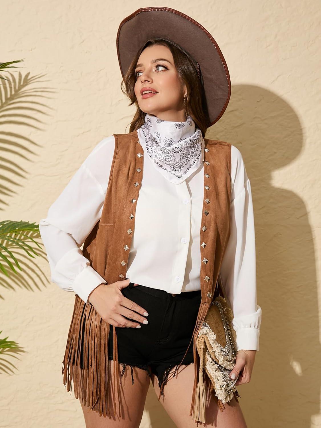 Exploring OYOANGLE's Plus Size Cowgirl Vest: ​Our Honest review