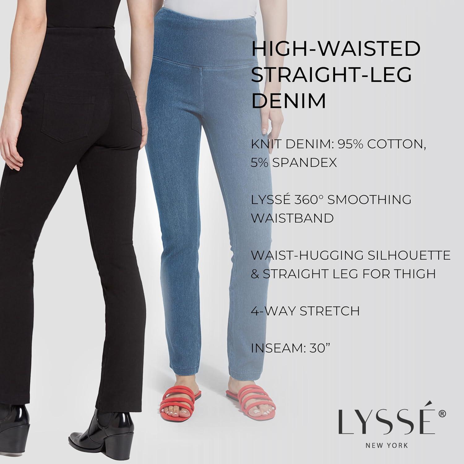 Why We Trust Lyssé Women's Denim straight‌ leg Jeans