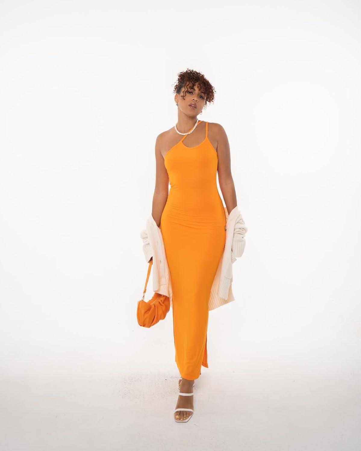Our Take on The Drop Women's Oriole Slit Midi Dress by Byaimeekelly