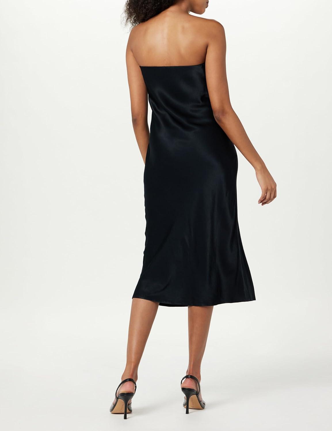 Our Honest Take on⁣ The Drop's Danica Strapless Midi ‍Dress