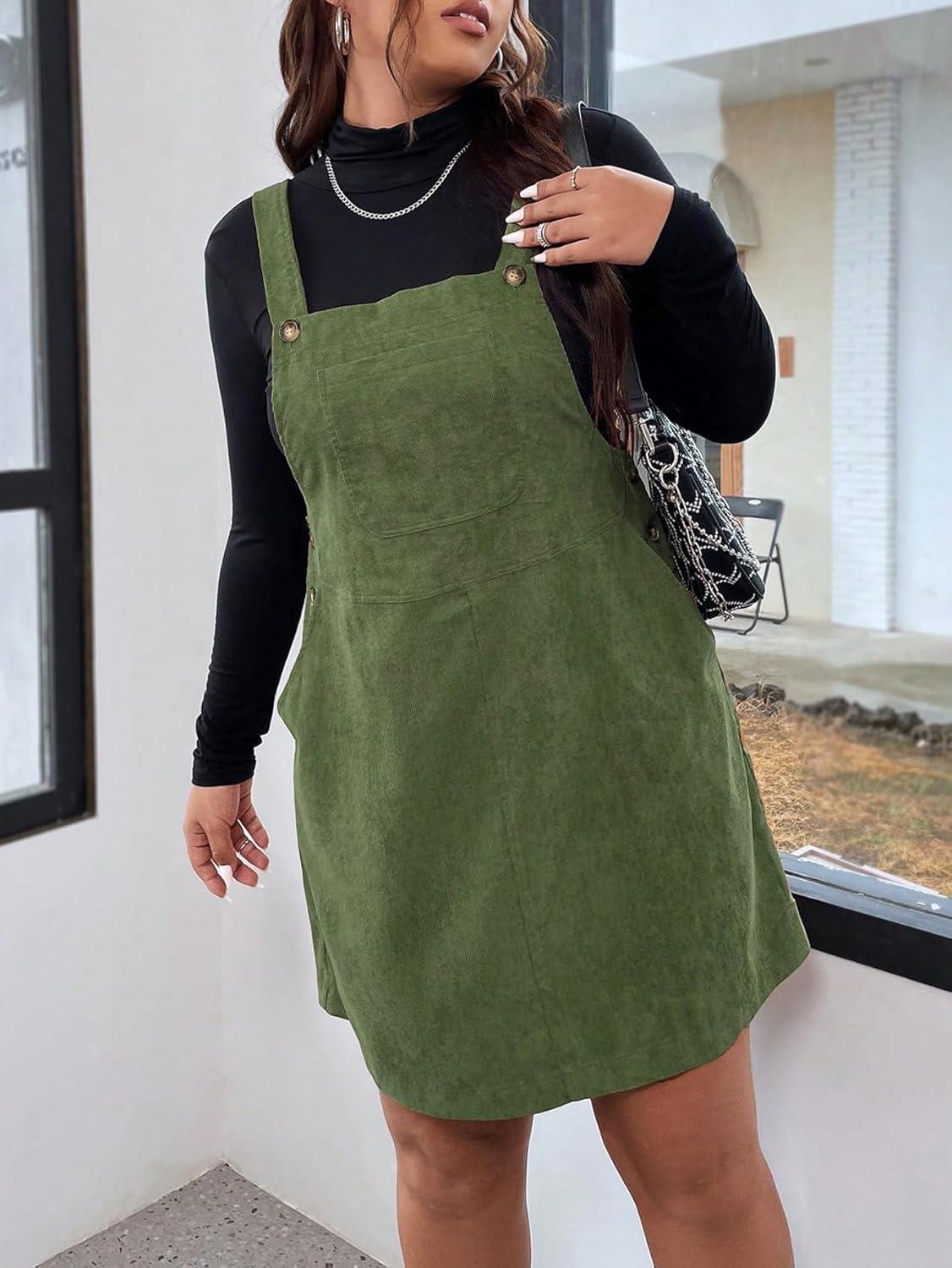 Our Take on WDIRARA Plus Size Corduroy Overalls: Fit & style Review