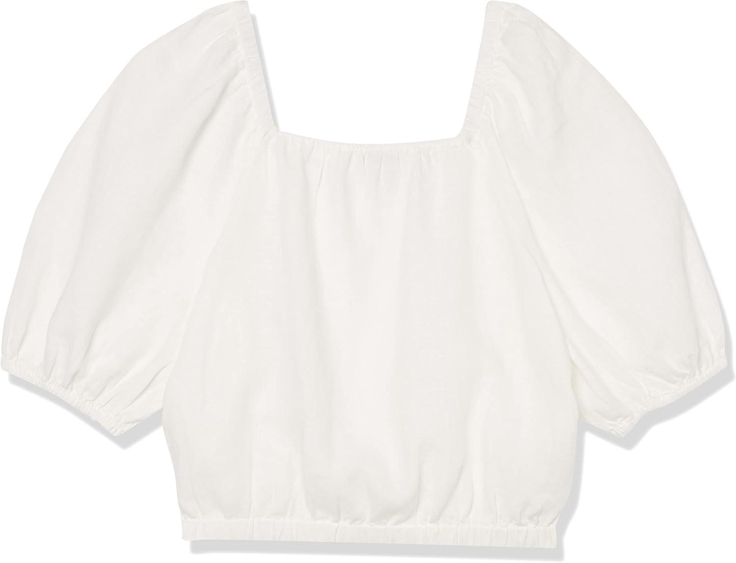 Trying The‍ Drop's Evelyn Cropped Square-Neck Bubble Top:‍ Our ⁣Honest Take