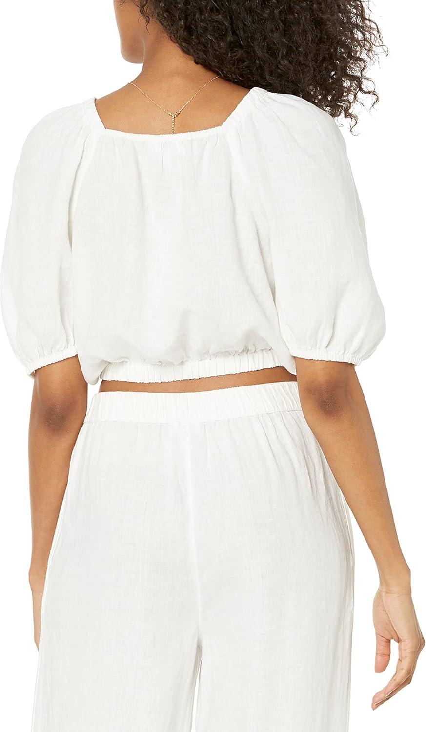 Trying The‍ drop's Evelyn ⁢Cropped Square-Neck Bubble Top: Our ​Honest Take