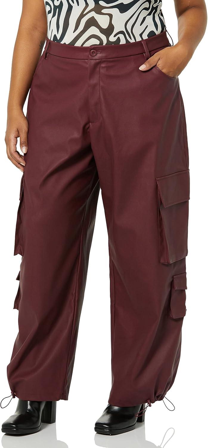 Our Take on TEREA's Anika Vegan Leather ⁣Cargo‍ Pant: Bold and Balanced