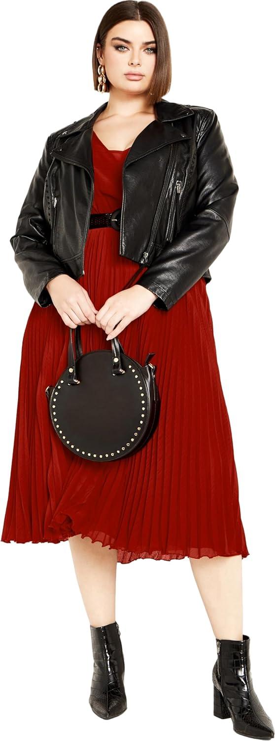 Our ⁣Take on City Chic's Precious ‍Pleat Dress: Elegant ⁤Meets effortless