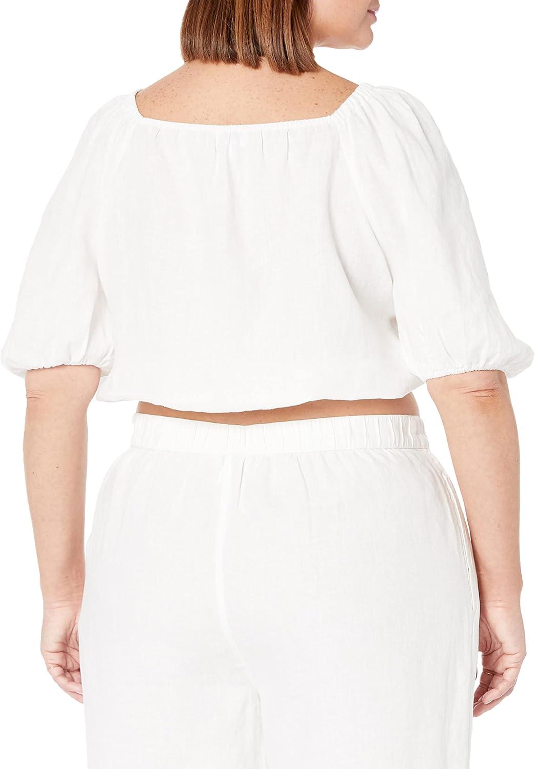 Trying The Drop's Evelyn ⁣Cropped Square-Neck‌ Bubble Top: our Honest Take