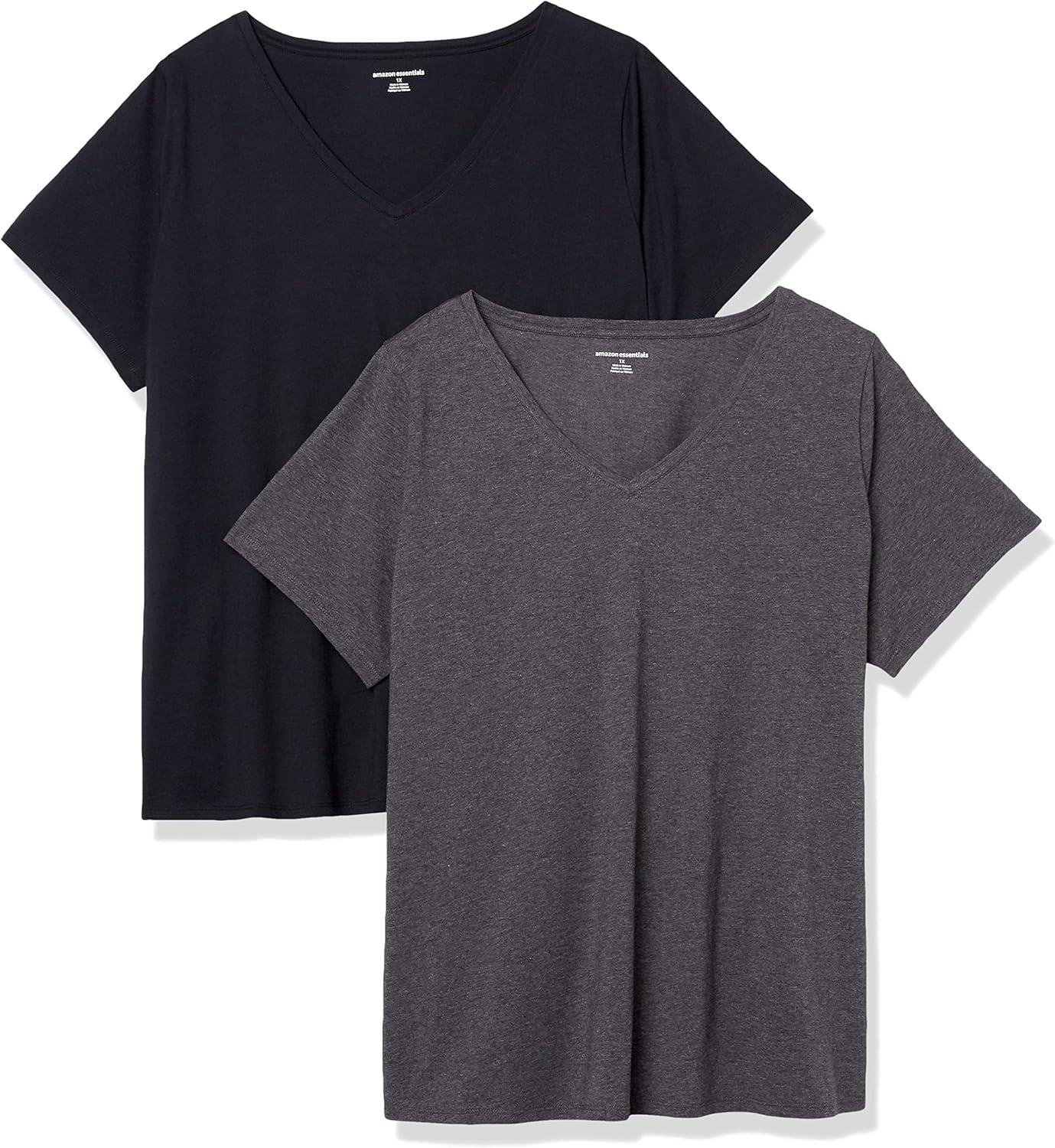 Why we⁢ Trust Amazon Essentials' Classic ⁢Cotton V-Neck Tees
