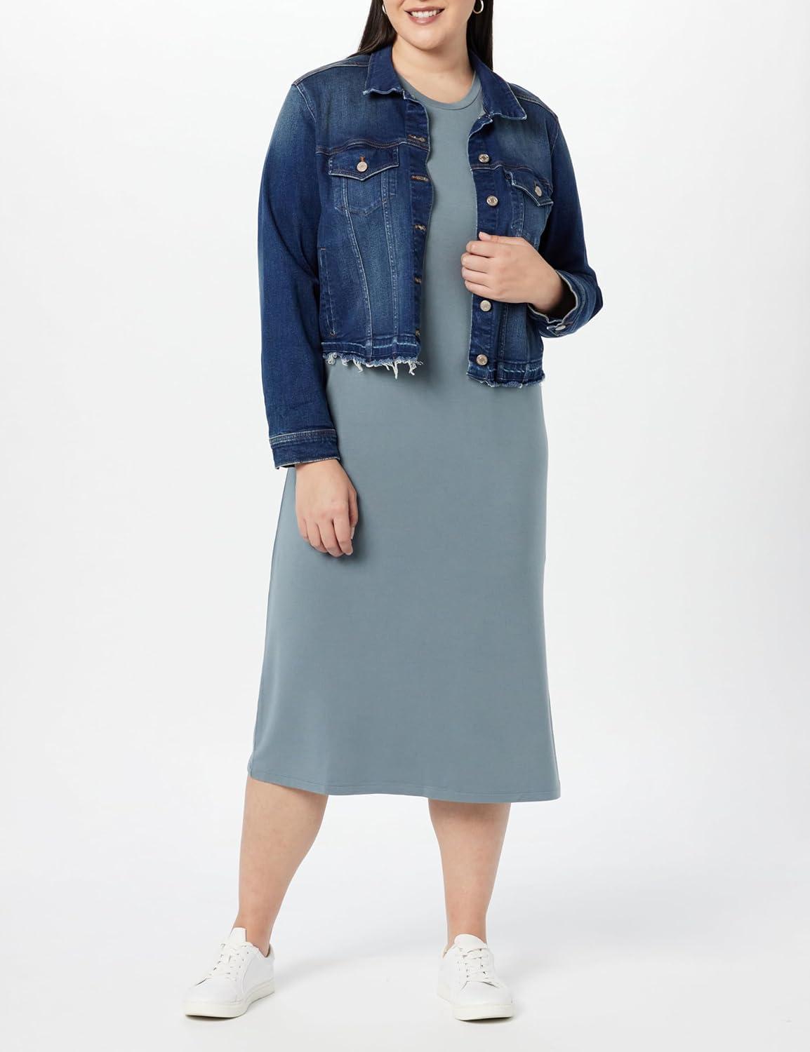 Our ⁣Take on The Drop Women's Cora T-Shirt Midi Dress:​ Stylish & ⁢Simple