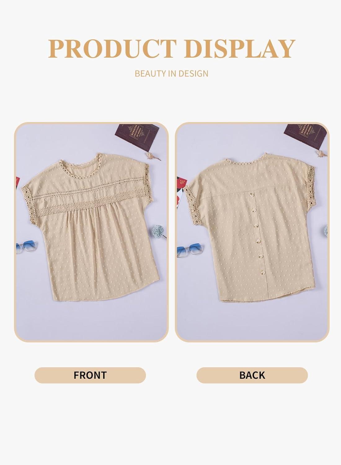 Why we Love ‍Eytino's ‍Plus Size Lace Crochet​ Summer⁢ Tops