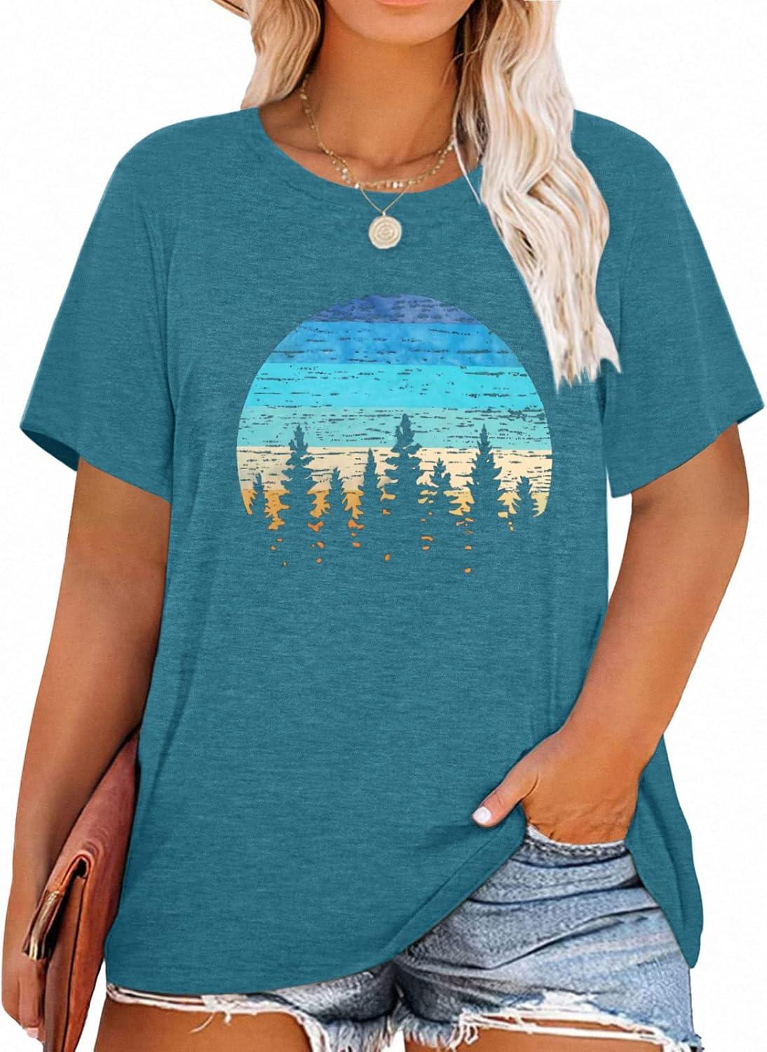 Our Take on MK Shop's Plus‍ Size Vintage Graphic Tee: Casual⁢ Comfort in Style