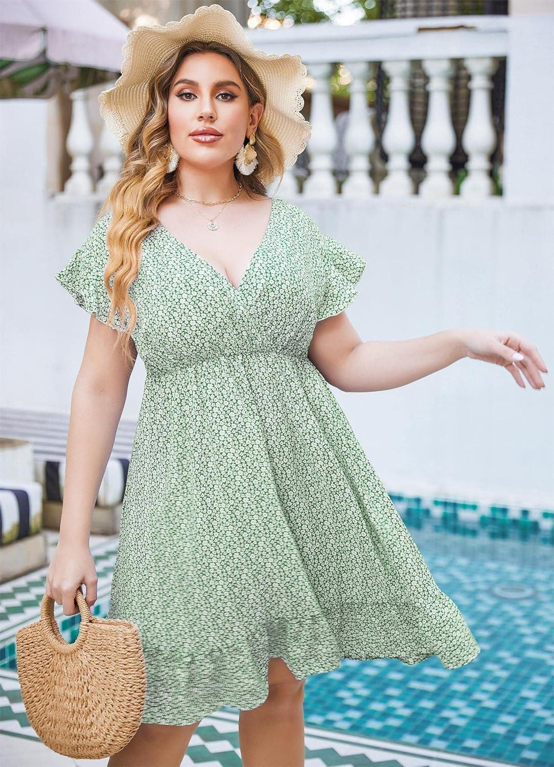 Why We ⁤Love‍ the IN'VOLAND plus ⁤Size Boho⁣ Summer Dress