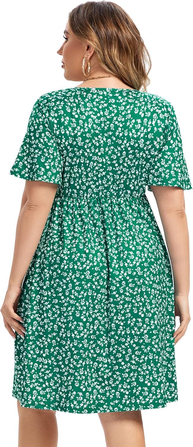 Why We think the AMZ PLUS Women's Casual Dress Fits Just Right