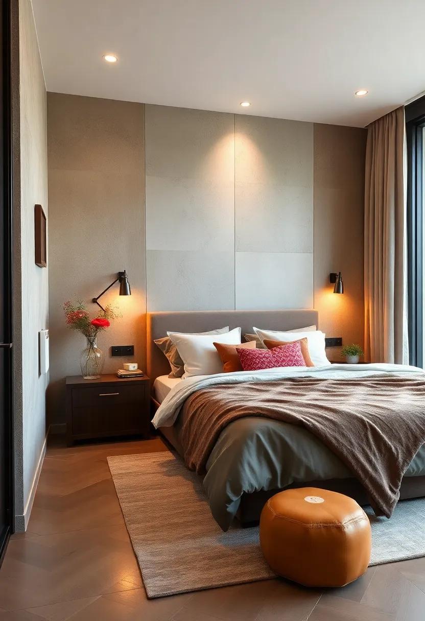 Create an inviting ambiance with built-in wall sconces designed to‌ suit your style, adding warmth and character