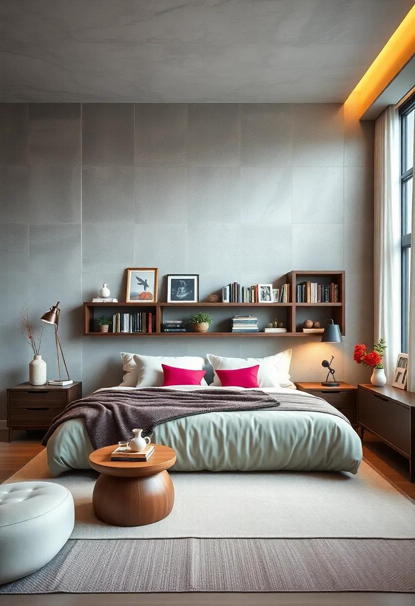 Design a personalized bookshelf that​ doubles as a headboard, creating⁤ a functional yet stylish focal point