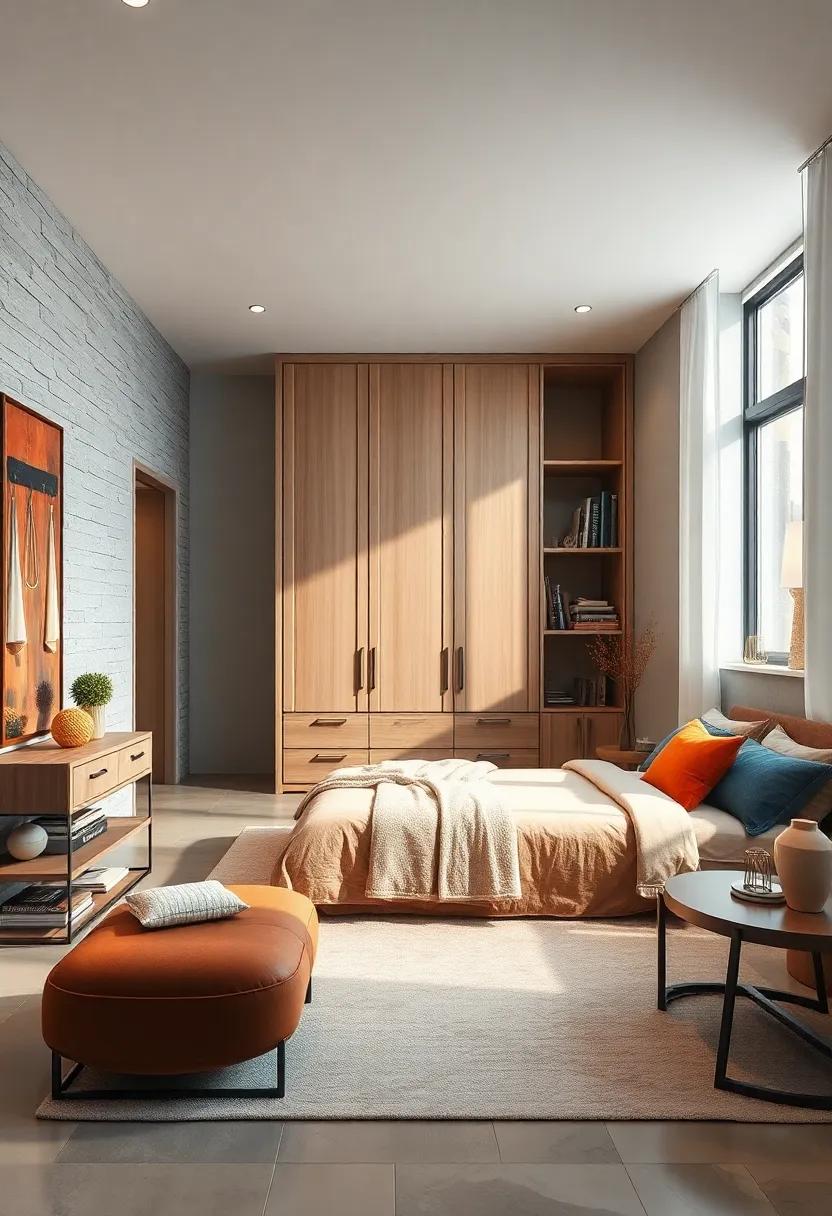 Opt for ‌a tailored ‌wardrobe that maximizes storage while blending⁣ seamlessly with ‌your room's color scheme