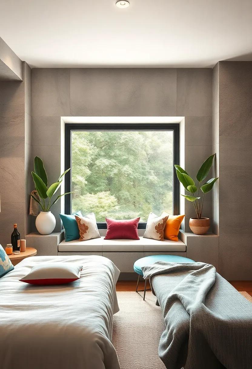 Think⁢ outside the box with a⁢ custom-built window seat, ⁤turning a ​simple nook into a‍ cozy reading retreat