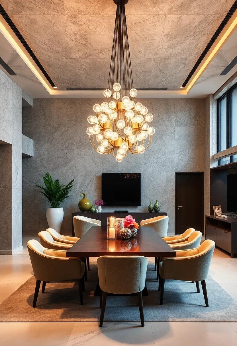 Artistic Flair: A sculptural piece that⁣ blurs the ​lines between ‍art‍ and lighting, inviting admiration from every ⁤angle