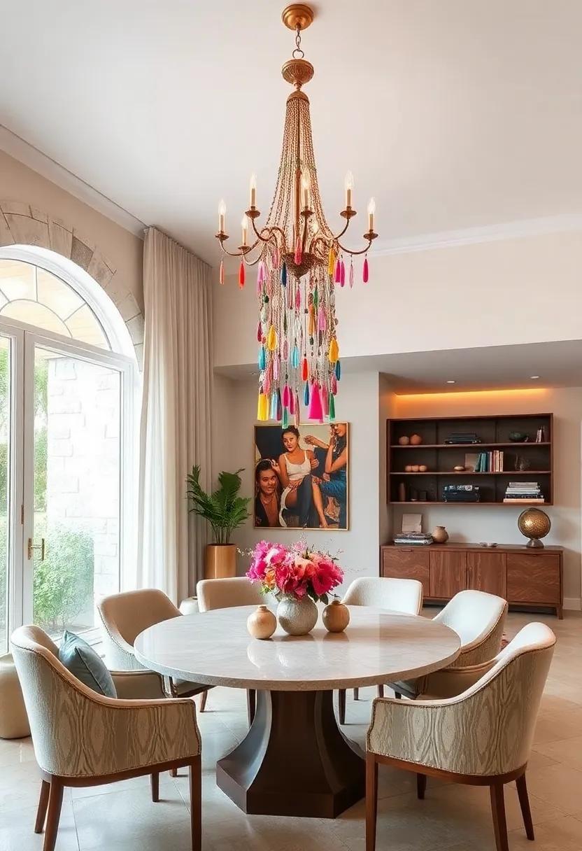 Bohemian charm: An ‌eclectic design ⁢featuring ⁣colorful beads and eclectic shapes, perfect ​for those who ⁤love‍ vibrant and⁤ unique decor