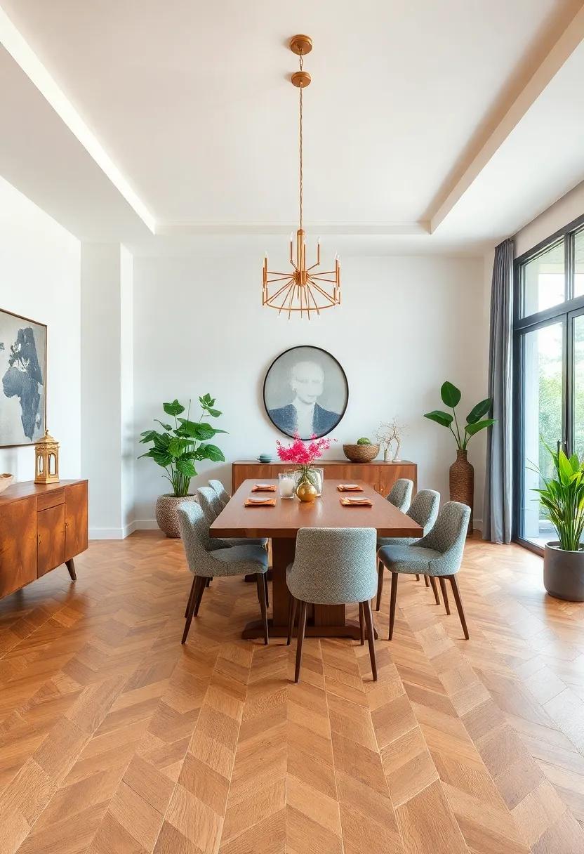 Eco-Friendly Bamboo: Choose bamboo for an eco-conscious option that is durable and chic,providing a unique⁣ grain and subtle warmth to ⁤your dining area