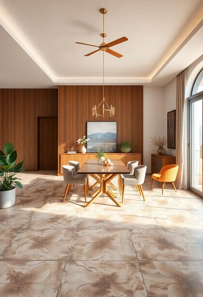 Playful Patterns: Opt for patterned tiles that provide a fun and lively appearance, making ⁢your dining ‌room a conversation starter with their distinct designs