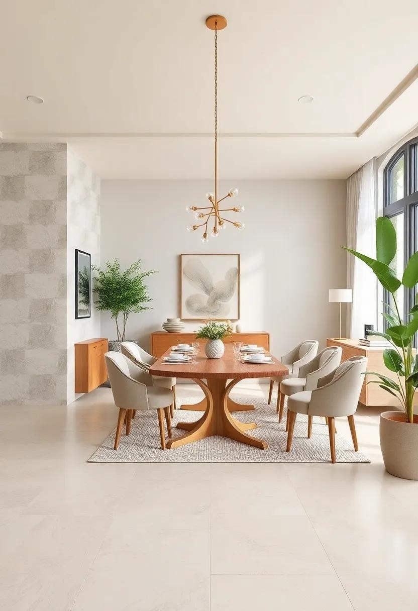 Soft⁢ Hues: Incorporate soft, pastel-colored flooring options ⁢to create⁤ a light and ⁢airy‌ vibe ⁣that resonates with a more relaxed⁤ and ‍inviting dining​ room‍ atmosphere