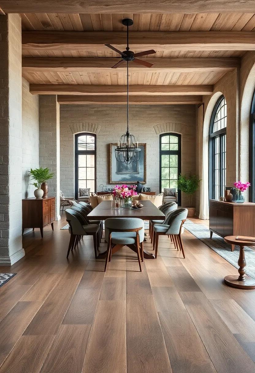 Weathered Look: go for a weathered or ​distressed⁤ wood finish​ that imbues your ​dining space with a sense of nostalgia and a laid-back, welcoming atmosphere