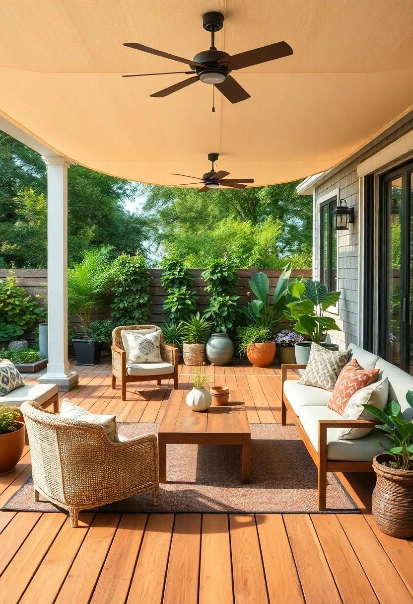 Embrace Nature with a Rustic Wooden Deck: Discover how a handcrafted wooden deck can create a warm, inviting atmosphere perfect for outdoor gatherings