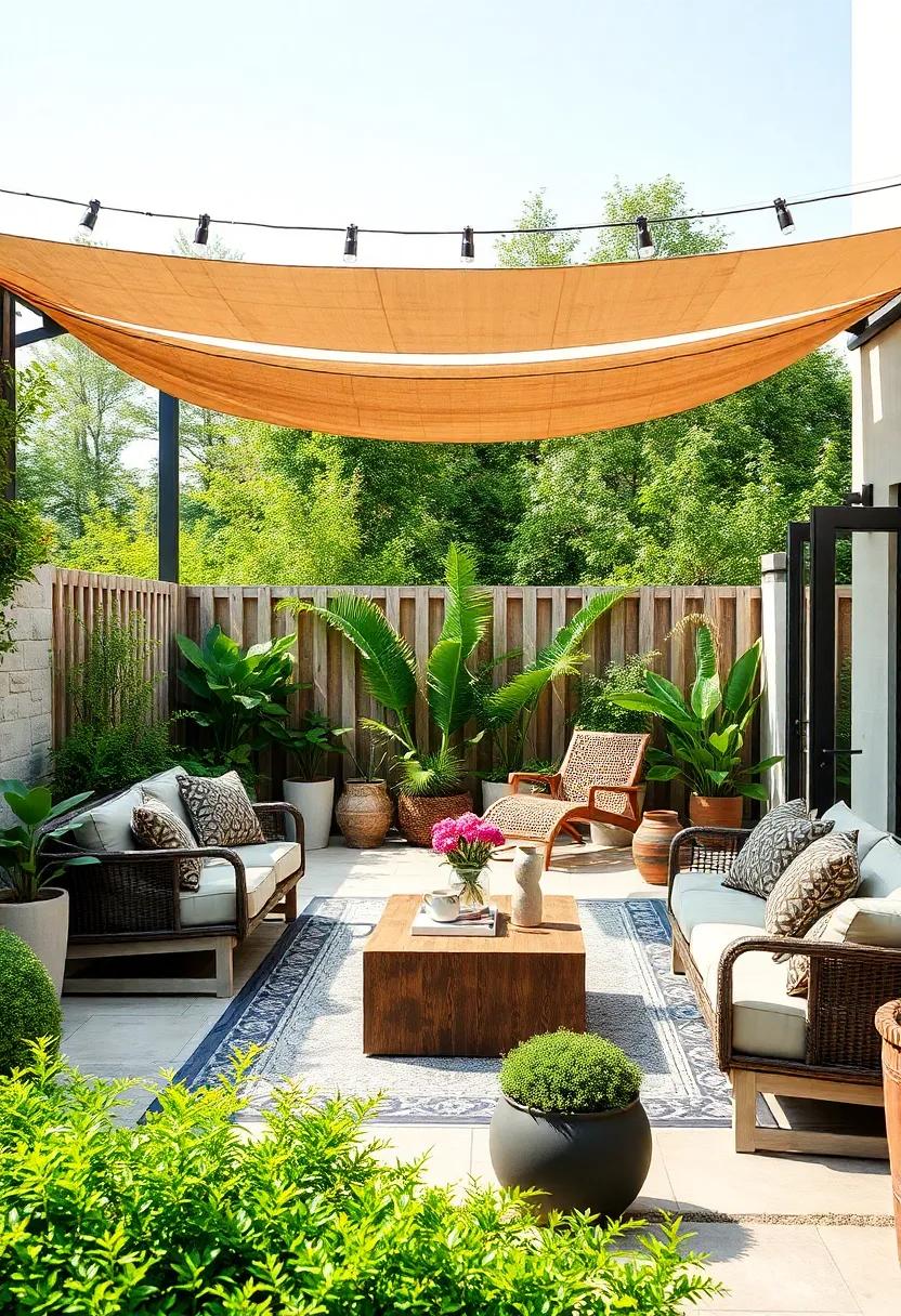 Pet-Friendly Features: Design a pet-friendly patio complete with shaded areas and secure spaces for your furry friends to roam and relax