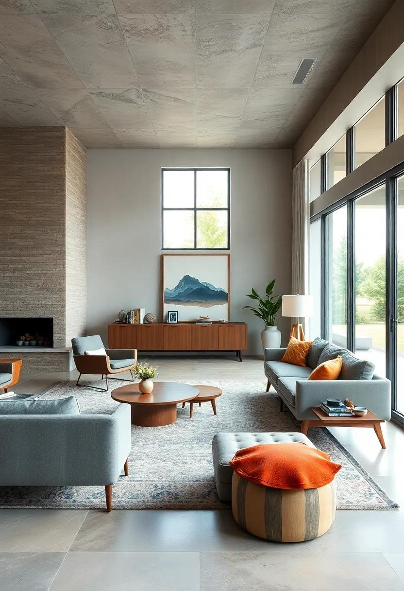 Integrate Technology Seamlessly: Hide wires and ​tech devices to ⁣maintain a clean line and let ‍mid-century pieces‍ shine