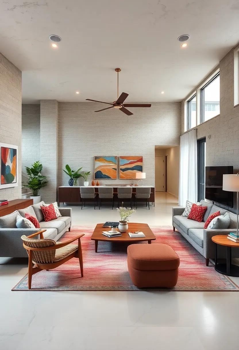 Mix Old and‌ New: Blend vintage mid-century pieces ⁢with contemporary designs for ⁤a chic and eclectic‍ look